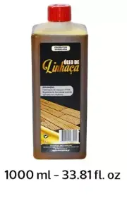 linseed oil 1000 ml Wood Treatment Repels Moisture Woods oils Indoor & Outdoor