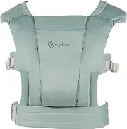 Ergobaby Embrace Soft Air Mesh Ergonomic Baby Carrier for Newborns from Birth, Ergonomic 2-Position Belly Carrier Front Carrier, Sage