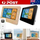 Digital Wireless Weather Station LCD Clock Calendar Thermometer Indoor & Outdoor