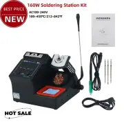 AIFEN-A9E 160W Soldering Station Kit + 3pcs Soldering Tips w/ Tips 100-240V