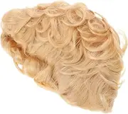 BIUDECO Fashionable Short Curly Wig Women's Realistic Hair Wig for Cosplay Disco Stage