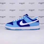 Nike Dunk Low Retro "ARGON" 2022 - Size 9.5 - dm0121 400 (3149-4)