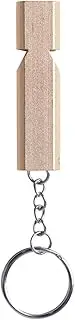 AIMALL Dual-Hole Pigeon Whistle, Aluminum Alloy Bird Training Whistle for Chickens and Thrushes, Gold and Silver, 2.2 x 0.59 Inches, Lightweightale