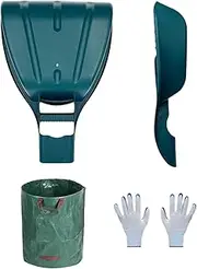 Wesleyyy Leaf Scoops Hand Rakes - Lightweight Leaf Grabber Claws,Ergonomic Lightweight Sturdy Scoop for Waste Backyard Grass Yard Debris Scooping Cleaning Lawn