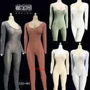 1/6 High Stretch Jumpsuit Model For 12" Ph Tbl Female Action Figure