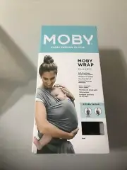 Moby Wrap Classic Newborns Infants Toddlers One Size 100% Cotton