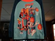 Space Jam Boys Long Sleeve Pajamas 2 Piece Set Size XS 4/5 New with tags