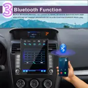 AndroidCar Radio Stereo Carplay Vertical Touch Screen Player W/ Rear View Camera (for: Subaru)