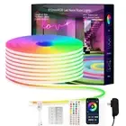 Neon Rope Lights, 65.6FT, RGB LED Strip Lights, App Control,Music Syncing, IR...