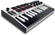 AKAI Professional MPK mini Mk3 Black USB MIDI Keyboard Controller 25 Key 8 Pad