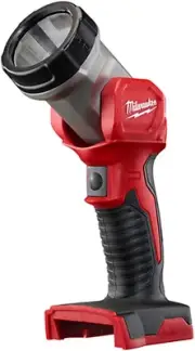 Milwaukee M18TLED-0 M18 Plastic LED Torch, Red [Energy Class A+]