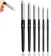 6 Size Professional Dry Brush Set for Wargames, Miniature & Model Painting Hobby,Ideal for Small Detail Painting