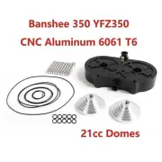 For Yamaha 66mm Bore for pro design head 21cc Domes O-Rings Banshee 350 YFZ350