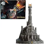 4D Build, Lord of The Rings Barad-Dur Eye of Sauron 3D Model Kit 204 Pcs, Desk Décor Adult Puzzles for LOTR Fans, 3D Puzzles for Adults & Teens 12+