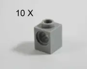 LEGO® Light Gray Technic Brick 1 x 1 with Hole Design ID 6541