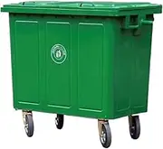 Outdoor Trash Can 660 Litre Iron Outdoor Rubbish Bin Large Stainless Steel Rubbish Bin Factory Oversized Rubbish Bin Outside Garbage can