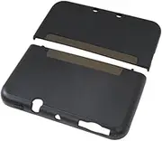 Premium Protector Hard Shell Case for New Nintendo 3DS LL XL 2015 Version, Controller Protector Skin Cover Against Everyday Hazards and Scratches - Black