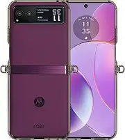 [USTIYA] Case for Motorola Moto RAZR 40 5G Case Clear TPU Protector Cover Transparent Soft
