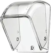 Doorbell Cover Protective Cover Sturdy Rainproof Clear Shelter Access Control Keypad Cover Rain Shield for Attendance Machine