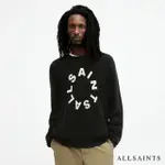 【ALLSAINTS】PETRA 正反兩穿寬鬆LOGO針織上衣 M016KA(舒適版型)