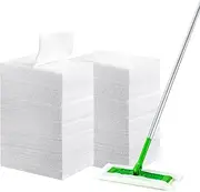 Disposable Mop Cloth Dry Sweeping Pad for Floor Mopping and Cleaning Disposable Dusting Cloths Electrostatic Cloths Unscented 120 Counts