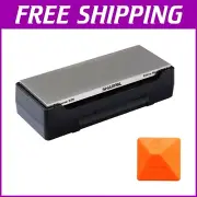 Fast and Durable 8" Diamond Knife Sharpener with Storage Case & Angle Guides