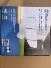 Westinghouse 2000 Lumen Solar Motion Activated Security Light BRAND NEW