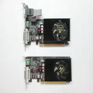 【熱賣精選】半高刀卡gt730顯卡4G DDR3大小機箱通用【】