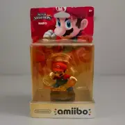 Nintendo Wii U: Super Smash Bros Mario Fireball Amiibo Brand New In Box!