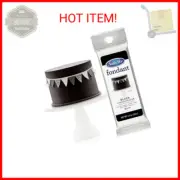Satin Ice Fondant, Black, 4.4 Ounce