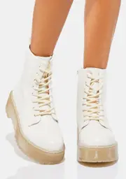 [Steve Madden] Bettyy Combat Boots