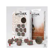 7pc Q-Workshop The Witcher Triss Merigold The Fear Role Playing Game Dice Set