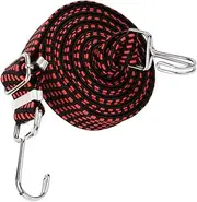 Gadpiparty High Elastic Luggage Binding Straps Portable Cargo Tie Down Belt for Suitcases and Travel Use Red Durable Practical Elastic Lashing Strap for Everyday Needs
