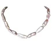 Natural Lavender 15x7.5x5-21.5x8.5x6mm Pearl Strand | 18 Pearls |