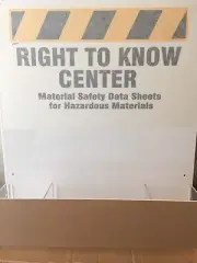 Right-To-Know Center, Brady, RK359E, 30"Hx24"W