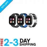 Adjustable 3-Pack Silicone Sport Bands for Gizmo Watches - Fun Color Choices