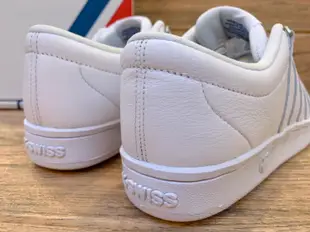 DIBO 弟寶-K SWISS the classic 經典休閒 運動鞋 女鞋(全白-真皮)kswiss 小白鞋