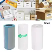 Mini Thermal Printer Pocket Bluetooth Phone Photos Label Printing Paper Rolls