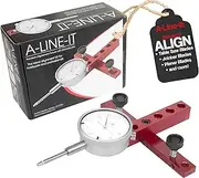 A-Line It Basic Kit with Dial Indicator For Aligning and Calibrating Work Shop Machinery Like Table Saws, Band Saws and Drill Presses