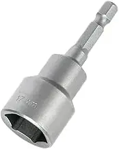 1 Piece Drill Socket Spanner Bit 17mm Hex Shank Magnetic Socket for Drills, Nut Screwdriver and Impact Socket Adapter