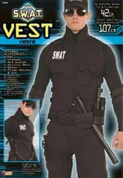S.W.A.T. Vest Adult Costume Accessory