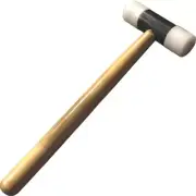 Nylon Hammer Dual Face Head Plastic Mallet Jewelry Making Tool 3/4" Face