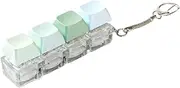 Colorful 4 Key Mechanical Switches Tester Keyboard Stress Toy for Stress Relief and Focusing Enhancement