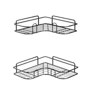 2 Packs Bathroom Shelf Corner Storage Rack