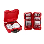 Bi-Metal Hole Dozer + Saw + Impact Duty Steel Driver Drill Bit Set 65-Piece Pack