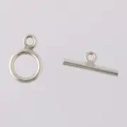 NEW Ring & Toggle Clasp Sterling Silver Jewelry Crafting Findings Making Repair