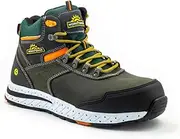 [WORKPOWER] Safety Boots S3 for Men - Safety Shoes with Metal-Free Penetration Protection & Plastic Cap - Available in Sizes 6-12