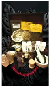 Spell Altar Ritual Mini Kit Wicca Pagan Witchcraft Magick Hoodoo