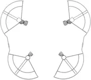 Propeller Guard For D-JI Mini 3 /Mini 3 Pro Drone Quick Release Propeller Protective Ring Protector Cage Drone Replacement
