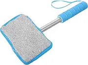 DONFAMDS Car Window Cleaner Tool Retractable Cleaning Brush Car Windshields Rearview Mirrors Home Windows and Shower Doors Durable Microfiber Design